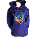 TUAN RAINBOW HOODIE VIOLET